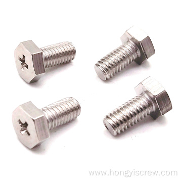 Buy Hex head machine screws with phillips drive